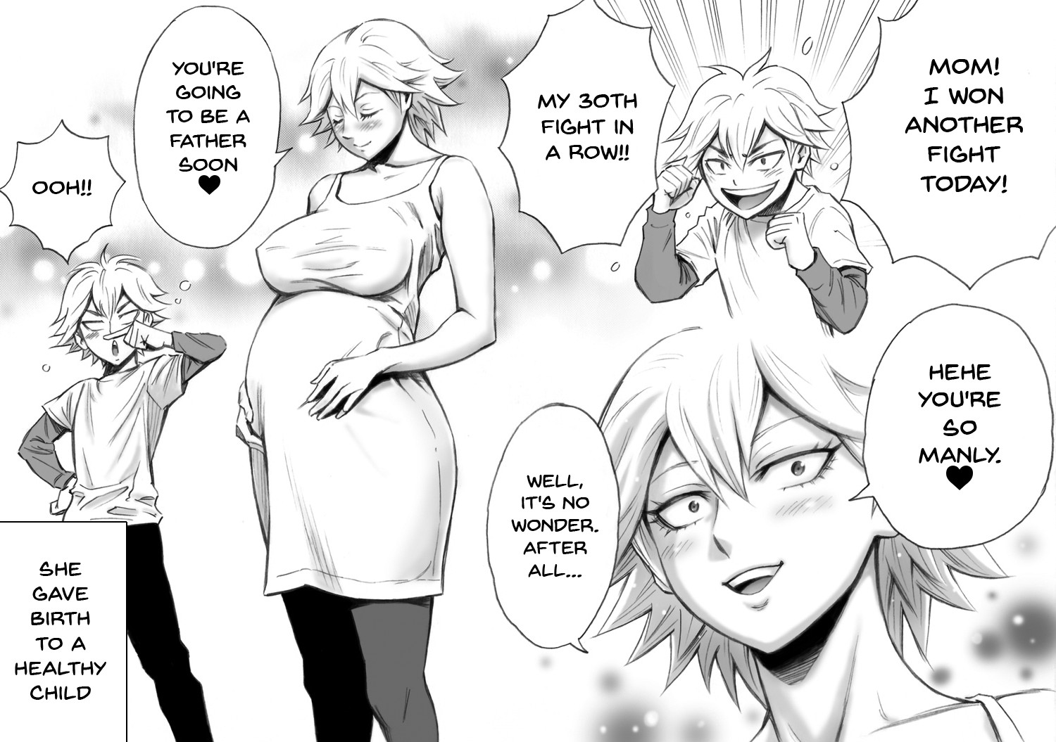 Hentai Manga Comic-Having Baby-Making Sex With a Former Delinquent Mother-Read-19